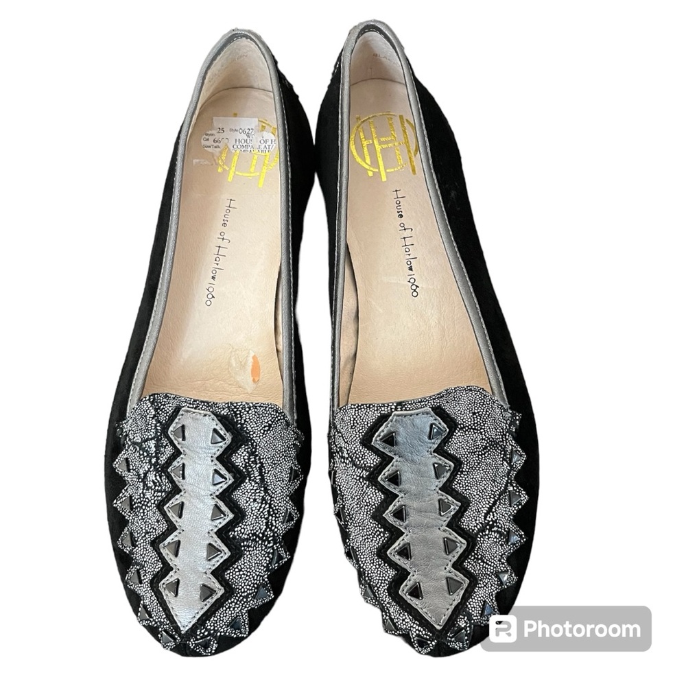 House of Harlow 1960 Maxx Black / Iron Flats